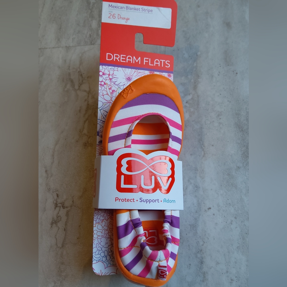 Luv Footwear Toddler / Little Girls Dream Flats - 9.5